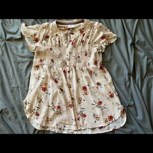 KNOX ROSE Blush Pink Country Blouse